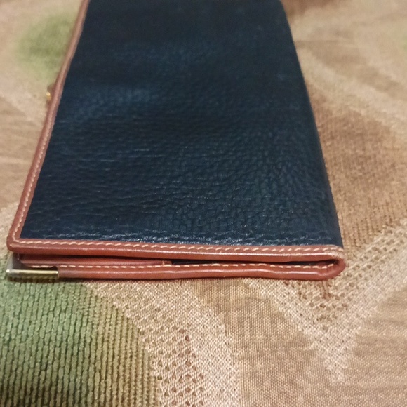 Gucci authentic vintage hinged women's long black leather wallet #030 … - Picture 15 of 17